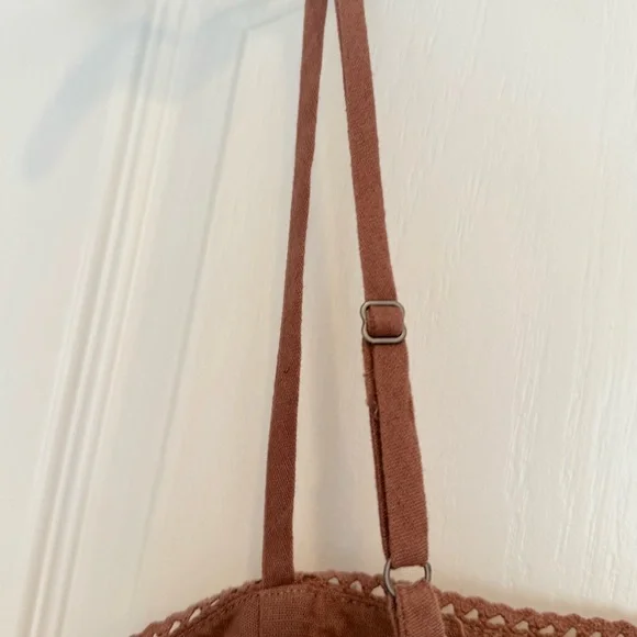 NWT Abound Brown Topaz Babydoll Camisole - Picture 4 of 8